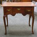 Queen Anne Carved Walnut Dressing Table
