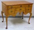 Queen Anne Carved Maple Lowboy