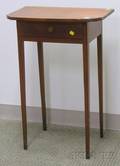 Diminutive Federal Cherry OneDrawer Side Table
