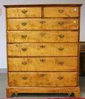 Chippendale Maple SevenDrawer Tall Chest