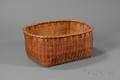 Painted Woven Splint Basket