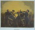 Unframed Silkscreen Quartet by August Henkel American 20th Century