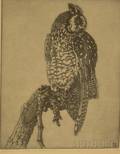 Benson Bond Moore American 18821974 Portrait of an Owl 1933