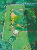 William Ciccariello American b 1954 Chair in Garden