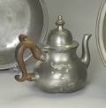 Queen Anne pewter teapot