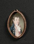 Portrait Miniature of Colonel Dudley Coleman 17451797