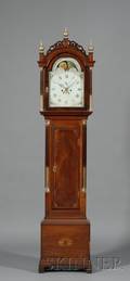 Federal Mahogany Tall Clock