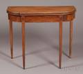 Federal Mahogany Inlaid Card Table