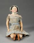 Large Papiermache Child Doll