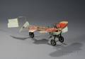 Einco Bleriot Windup Lithographed Tin Airplane Toy in Original Box