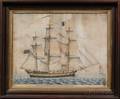 American School Late 18thEarly 19th Century Portrait of the ship General Washington of Providence