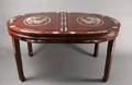 Chinese Rosewood  MOP Extending Dining Table