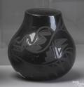 Santa Clara black on black pot