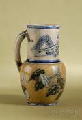 Martin Brothers Glazed Stoneware Milk Pitcher