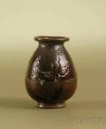 Martin Brothers Glazed Stoneware Miniature Vase