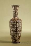 Doulton Lambeth Saltglazed Stoneware Vase