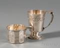 Two American Sterling Mugs