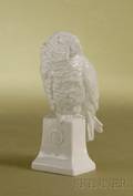 Rosenthal White Glazed Figure of a Parrot