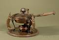 Joseph Heinrichs Arts  Crafts Copper and Silver Chafing Dish