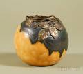 Andre Villien Gilt Bronze Mounted Earthenware Vase
