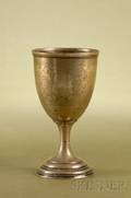 American Coin Silver Presentation Goblet