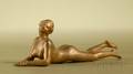 French Giltbronze Figure of a Nude Beauty