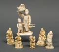 Six Ivory Carvings