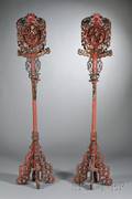 Two Lamp Stands