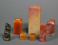 Lot of Soapstone Seals