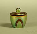 Miniature Zsolnay Covered Jar