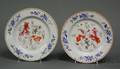 Pair of Porcelain Plates