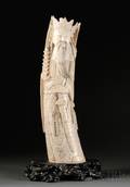 Large Ivory Carving