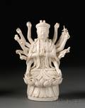 Blanc de Chine Buddhist Divinity