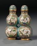 Cloisonne Double Snuff Bottle