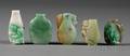 Five Jade Snuff Bottles