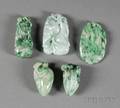 Five Jade Pendants