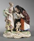 Derby Porcelain Figural Group