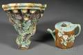 Two English Majolica Items