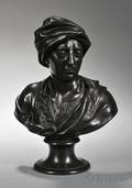 Wedgwood Black Basalt Bust of Prior