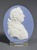 Wedgwood Blue Jasper Dip Portrait Medallion