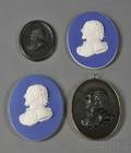 Four Wedgwood Portrait Medallions of Shakespeare