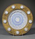 Wedgwood Light Blue Jasper Mounted Ormolu Tazza