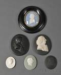 Six Wedgwood Oval Portrait Medallions
