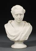 Wedgwood Carrara Bust of Robert Stephenson
