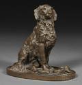 Whimsical Bronze Dogform Letter Holder