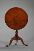 George III Mahogany Miniature Tilttop Tripod Table