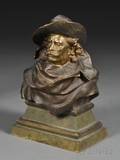 Bronze Bust of a Cavalier