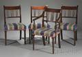 Six Regency Mahogany Dining Chairs
