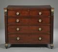 Regency Brassmounted Mahogany Bureau