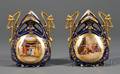 Pair of Vienna Porcelain Vases
